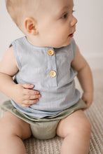 Load image into Gallery viewer, Linen Tank <br> Ocean