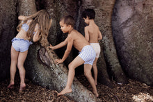 Load image into Gallery viewer, Ruffle Bikini <br> Smokey Blue