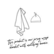 Load image into Gallery viewer, Jersey Wrap & Beanie Set <br> Enchanted