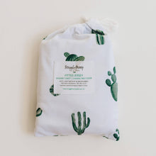 Load image into Gallery viewer, Bassinet Sheet/Change Pad Cover <br> Cactus
