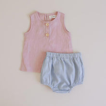 Load image into Gallery viewer, Linen Tank <br> Peony