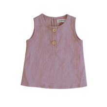 Load image into Gallery viewer, Linen Tank <br> Peony