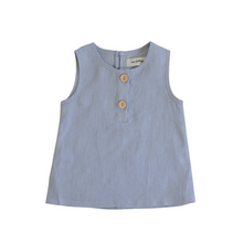 Load image into Gallery viewer, Linen Tank <br> Ocean