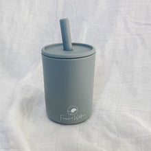 Load image into Gallery viewer, Silicone Cup & Straw