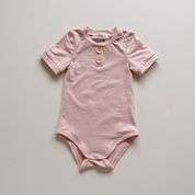 Load image into Gallery viewer, Bamboo Basics Bodysuit <br> Blush