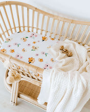 Load image into Gallery viewer, Bassinet Sheet/Change Pad Cover <br> Poppy