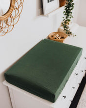 Load image into Gallery viewer, Bassinet Sheet/Change Pad Cover <br> Olive