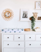 Load image into Gallery viewer, Bassinet Sheet/Change Pad Cover <br> Cloud Chaser