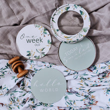 Load image into Gallery viewer, Eucalypt & Sage Reversible Milestone Cards