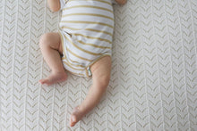 Load image into Gallery viewer, Basics Bodysuit <br> Golden Stripe