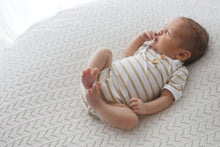 Load image into Gallery viewer, Basics Bodysuit <br> Golden Stripe