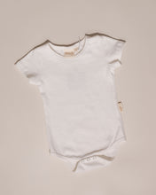 Load image into Gallery viewer, Ribbed Bodysuit- White
