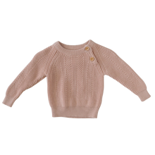 Load image into Gallery viewer, Rose Knit Sweater