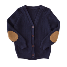Load image into Gallery viewer, Navy Knit Cardigan