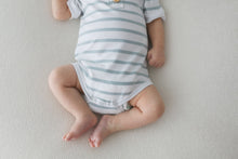 Load image into Gallery viewer, Basics Bodysuit <br> Seafoam Stripe