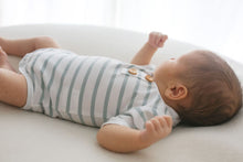 Load image into Gallery viewer, Basics Bodysuit <br> Seafoam Stripe