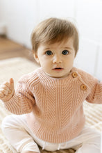 Load image into Gallery viewer, Rose Knit Sweater
