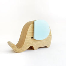 Load image into Gallery viewer, Wooden Musical Elephant <br> Blue