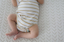 Load image into Gallery viewer, Basics Bodysuit <br> Golden Stripe