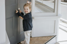 Load image into Gallery viewer, Navy Knit Cardigan