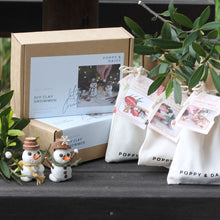 Load image into Gallery viewer, DIY Clay Snowmen