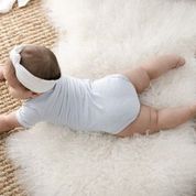 Load image into Gallery viewer, Bamboo Basics Bodysuit <br> Pale Blue