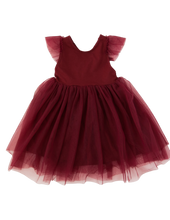 Load image into Gallery viewer, Scarlett Tutu Dress- Cherry Red
