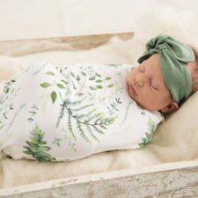 Load image into Gallery viewer, Jersey Wrap &amp; Beanie Set &lt;br&gt; Enchanted
