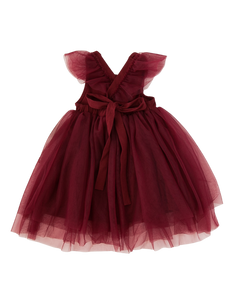 Scarlett Tutu Dress- Cherry Red