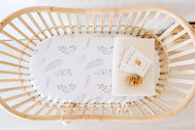 Load image into Gallery viewer, Bassinet Sheet/Change Pad Cover &lt;br&gt; Wild Fern
