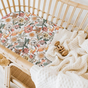 Bassinet Sheet/Change Pad Cover <br> Australiana