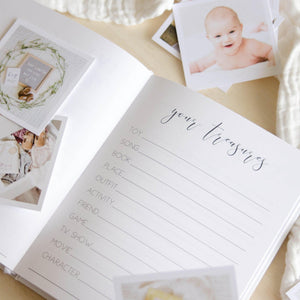 Hello Little Love- Baby Memory Book