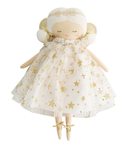 Willow Fairy Doll <br> Ivory Gold Star