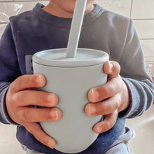Load image into Gallery viewer, BIG KIDS Silicone Cup &amp; Straw
