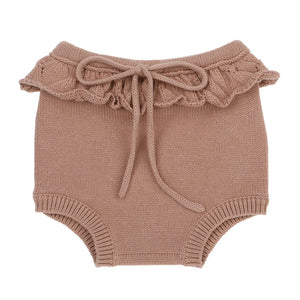 Knitted Bloomers <br> Hazelnut