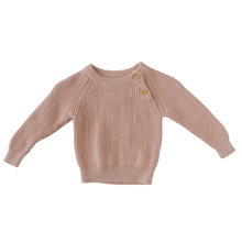 Load image into Gallery viewer, Rose Knit Sweater
