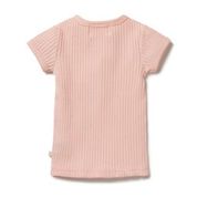 Load image into Gallery viewer, Organic Rib Top &lt;br&gt; Blush
