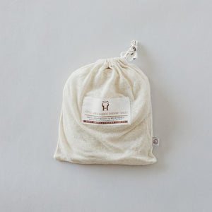 Bamboo Linen Jersey Fitted Cot Sheet <br> Dove