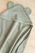 Load image into Gallery viewer, Hooded Towel &lt;br&gt; Sage
