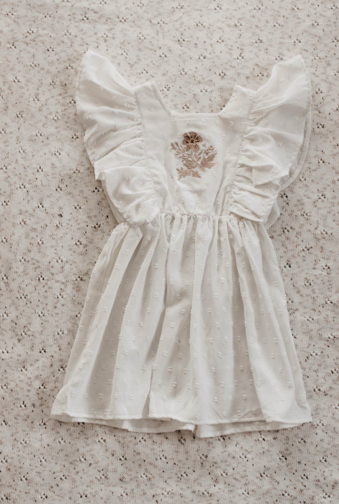 Embroidered Noel Dress