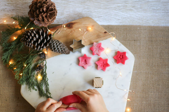 Candy Cane Play Dough